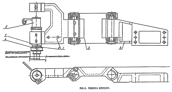 Подвеска шпинделя гравировального верстата 6Е463